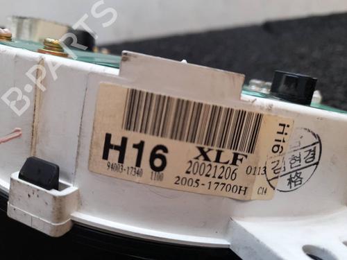 Instrument cluster HYUNDAI MATRIX (FC) 1.8 | BP11217214C47 