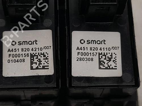 Left front window switch SMART FORTWO Coupe (451) | BP30143247I27