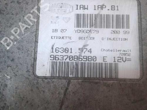 Engine control unit (ECU) PEUGEOT 206 Hatchback (2A/C) 1.4 LPG | BP721809M57 