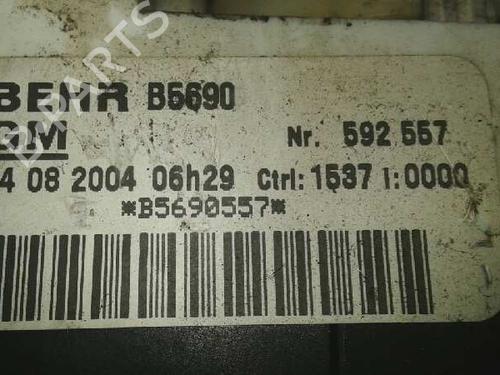 Climate control OPEL ZAFIRA A MPV (T98) 2.0 DTI 16V (F75) | BP591636I5 