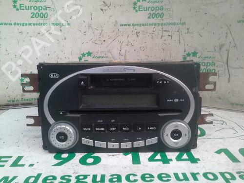 Used Radio Radio KIA CERATO I Saloon (LD) 2.0 CRDi (112 hp) 589910 589910
