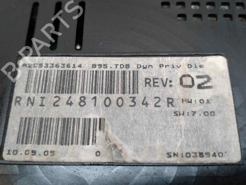 Instrument cluster RENAULT MEGANE III Hatchback (BZ0/1_, B3_) 1.5 dCi | BP13101251C47 
