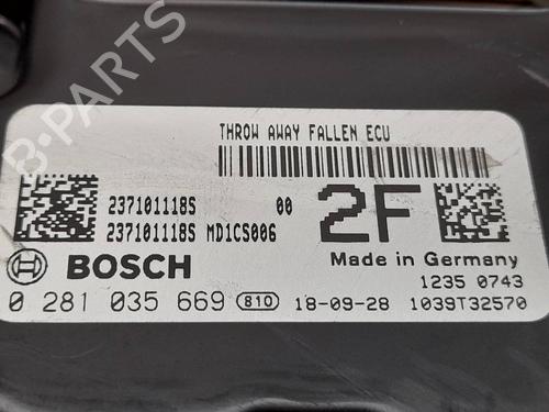 Engine control unit (ECU) DACIA SANDERO II | BP7454026M57