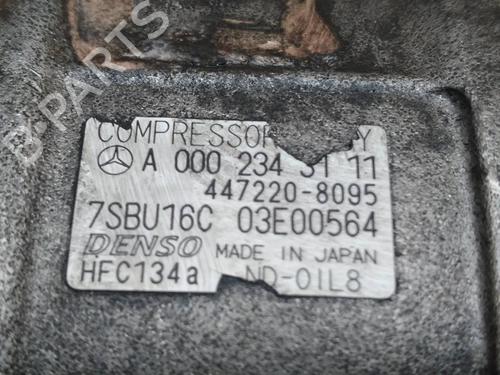 AC compressor MERCEDES-BENZ VITO Bus (W639) 109 CDI (639.701, 639.703, 639.705) | BP7532266M34 
