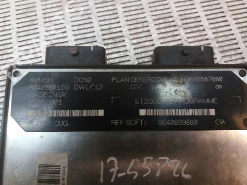Engine control unit (ECU) PEUGEOT 206 Hatchback (2A/C) 1.9 D | BP185349M57 