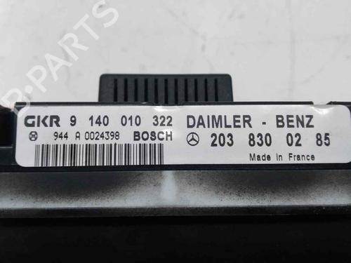 Commande Chauffage MERCEDES-BENZ C-CLASS (W203) C 220 CDI (203.006) | BP23331163I5 