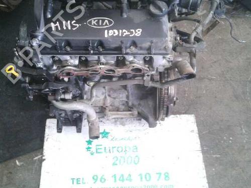 Used Engine Engine KIA RIO I Hatchback (DC) 1.3 (75 hp) 12312921 12312921