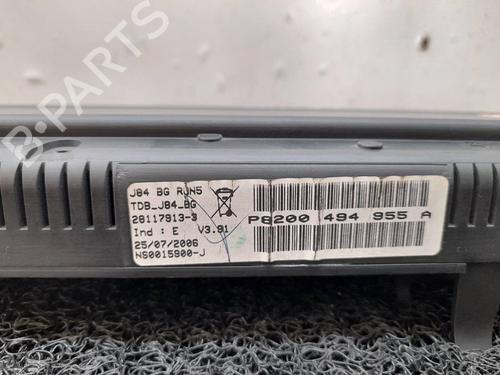 Instrument cluster RENAULT SCÉNIC II (JM0/1_) 1.5 dCi (JM1E, JM16) | BP10415159C47 
