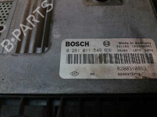 Engine control unit (ECU) RENAULT MEGANE II Saloon (LM0/1_) 1.9 dCi (LM0G, LM1G, LM2C) | BP2128211M57 