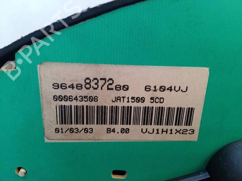 Instrument cluster PEUGEOT 206 Hatchback (2A/C) 1.4 LPG | BP8523742C47 