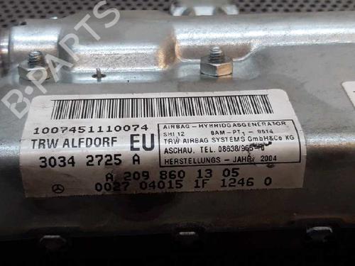 Left seat airbag MERCEDES-BENZ CLK (C209) CLK 270 CDI (209.316) | BP1035562C13 