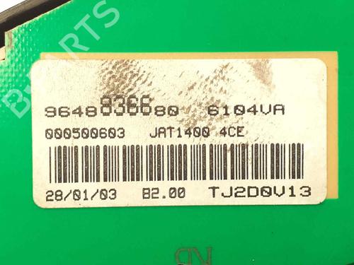 Instrument cluster PEUGEOT 206 Hatchback (2A/C) 1.4 LPG | BP26138357C47 