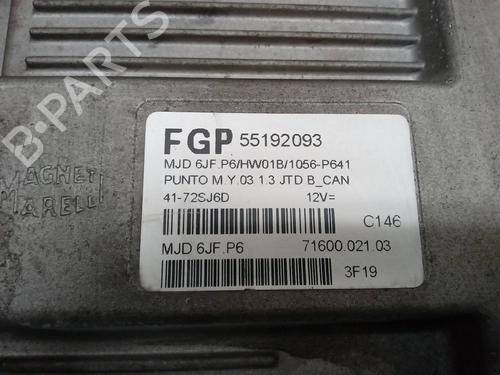 Engine control unit (ECU) FIAT PUNTO (188_) 1.3 JTD 16V | BP4419092M57 