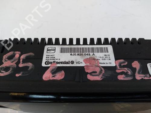 Climate control SEAT IBIZA IV (6J5, 6P1)  | BP1019473I5 