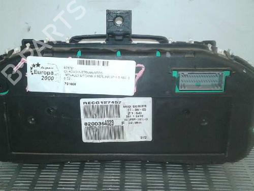 Instrument cluster RENAULT MEGANE II (BM0/1_, CM0/1_) 1.6 16V (BM0C, CM0C) | BP204797C47 