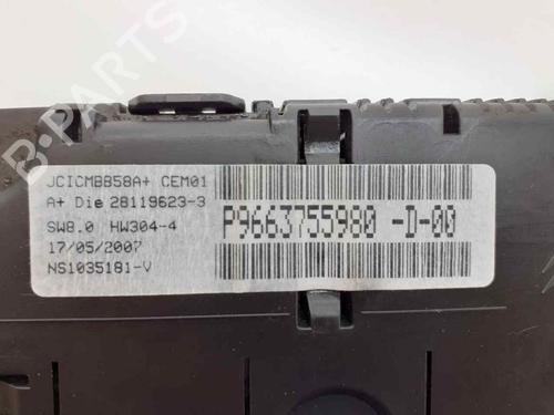 Instrument cluster CITROËN C4 Grand Picasso I (UA_)  | BP25254374C47