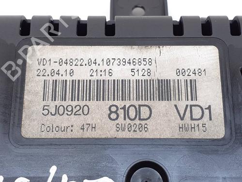 Instrument cluster SKODA FABIA II (542)  | BP29727448C47 