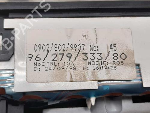 Instrument cluster CITROËN SAXO (S0, S1) 1.1 X, SX | BP6596732C47 
