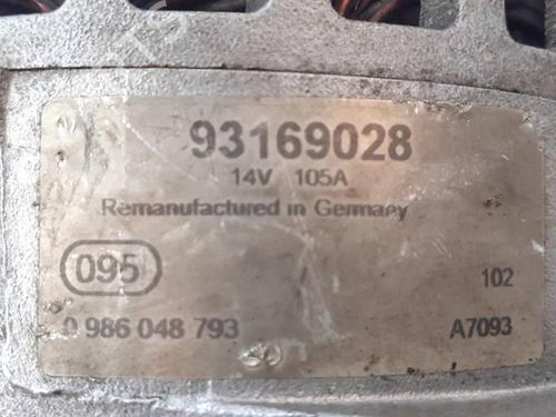 Alternator OPEL ZAFIRA / ZAFIRA FAMILY B (A05)  | BP29702624M7 