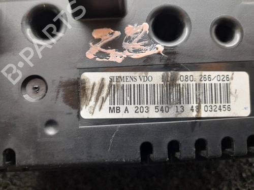 Instrument cluster MERCEDES-BENZ C-CLASS Coupe (CL203) C 200 CDI (203.707) | BP9277282C47 