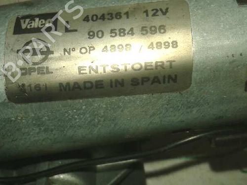 Rear wiper motor OPEL VECTRA B (J96) 2.0 DTI 16V (F19) | BP593922M102 
