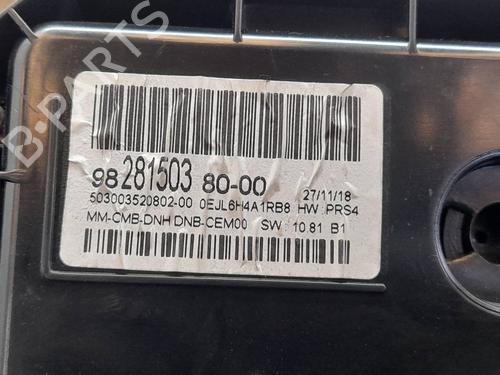 Instrument cluster PEUGEOT 3008 II SUV (MC_, MR_, MJ_, M4_)  | BP8311028C47 