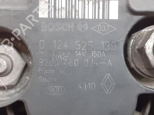 Alternator RENAULT KANGOO / GRAND KANGOO II (KW0/1_) 1.5 dCi 85 (KW0K, KW0L, KW0B) | BP20125243M7 