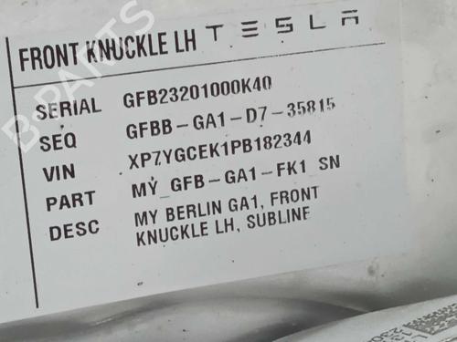 Left front steering knuckle TESLA MODEL Y (5YJY) | BP29549929M25 - Image 2