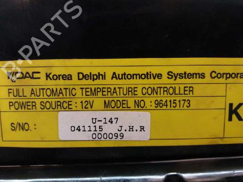 Climate control CHEVROLET REZZO MPV (U100) 2.0 | BP1988738I5 