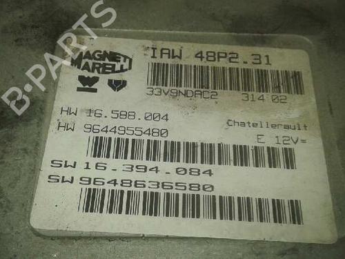 Engine control unit (ECU) CITROËN C5 I (DC_) 2.0 16V (DCRFNC, DCRFNF) | BP166072M57 