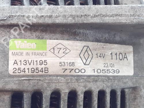 Alternator RENAULT KANGOO (KC0/1_) D 65 1.9 (KC0E, KC02, KC0J, KC0N) | BP29743002M7 