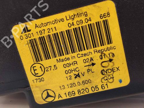 Left headlight MERCEDES-BENZ A-CLASS (W169) A 180 CDI (169.007, 169.307) | BP25985112C28 