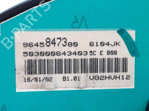 Instrument cluster PEUGEOT 206 CC (2D) 1.6 16V (2DNFUF, 2DNFUR) | BP24610119C47 