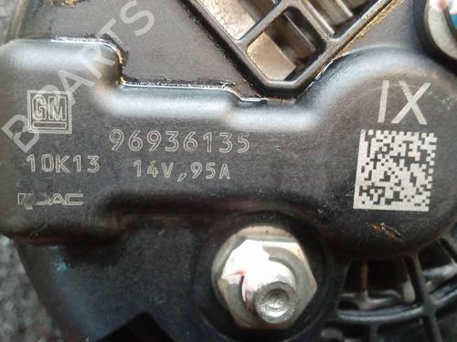 Alternator CHEVROLET AVEO / KALOS Hatchback (T250, T255) 1.4 | BP10058721M7 