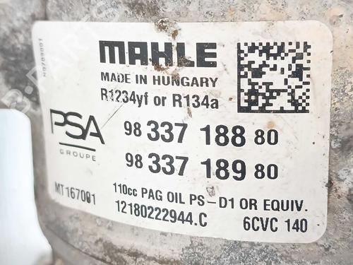 AC compressor CITROËN C4 III (BA_, BB_, BC_) 1.5 BlueHDi 130 (BBYHZB) | BP37997001M34 - Image 2
