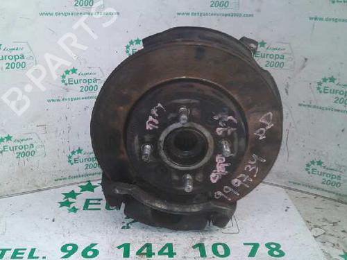 Used Right front steering knuckle KIA SHUMA II (FB) 1.6 (101 hp) 591490