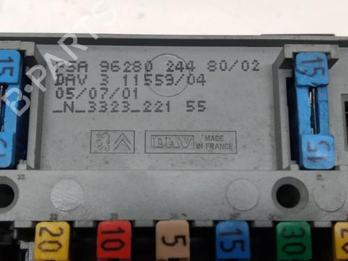 Fuse box CITROËN XSARA PICASSO (N68) 2.0 HDi | BP16491589E1 