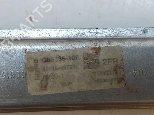 Front right window mechanism TOYOTA COROLLA Hatchback (_E21_, _EA1_, _EH1_) 1.8 Hybrid (ZWE211) | BP36987880C23 - Image 2