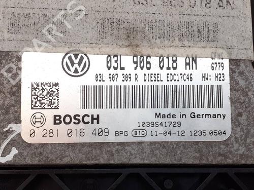 Engine control unit (ECU) VW SCIROCCO III (137, 138) 2.0 TDI | BP8942806M57 - Image 2