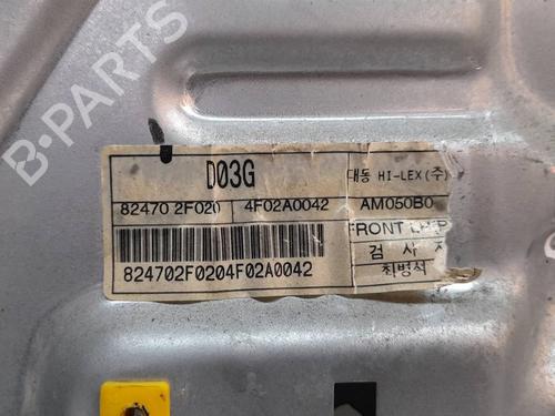 Front left window mechanism KIA CERATO I Saloon (LD) 2.0 CRDi | BP4765616C22 