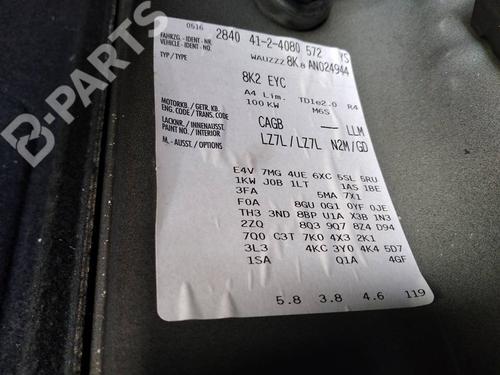 Front left exterior door handle AUDI A4 B8 (8K2) 2.0 TDI | BP10244435C128  - Image 18