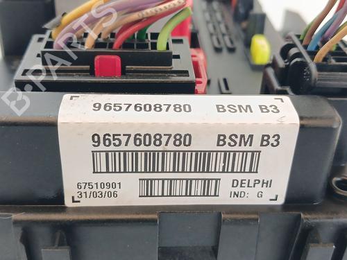 Fuse box PEUGEOT 206 CC (2D) 1.6 16V (2DNFUF, 2DNFUR) | BP37232204E1 - Image 2