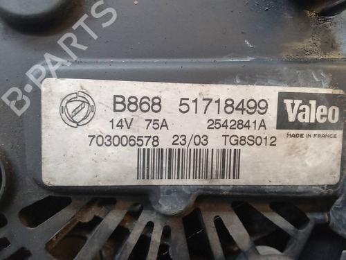 Alternator FIAT PUNTO (188_) 1.3 JTD 16V | BP4419076M7 