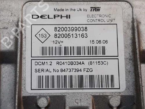 Engine control unit (ECU) RENAULT MEGANE II (BM0/1_, CM0/1_) 1.5 dCi (BM1F, CM1F) | BP5077640M57 