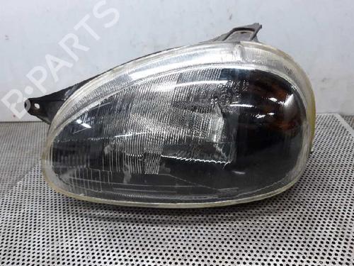 Used Left headlight OPEL CORSA B (S93) 1.4 i (F08, F68, M68) (60 hp) 4951763