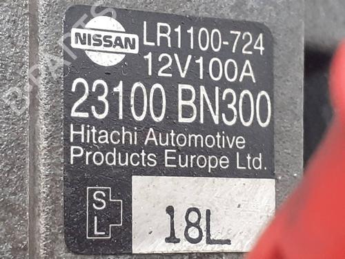 Alternator NISSAN ALMERA TINO (V10) 2.2 dCi | BP29702631M7 