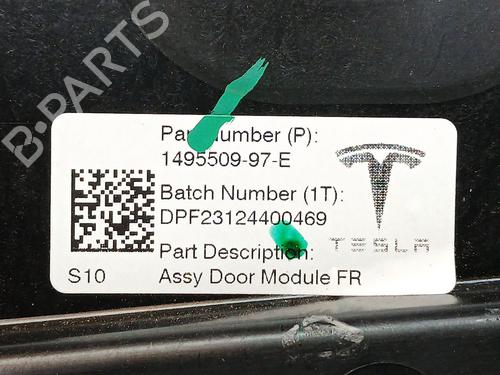 Front right window mechanism TESLA MODEL Y (5YJY) | BP37459906C23 - Image 2