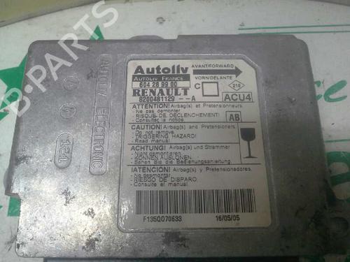 Kollisjonspute styreenhet RENAULT MEGANE II (BM0/1_, CM0/1_) 1.6 16V (BM0C, CM0C) | BP593340M53 