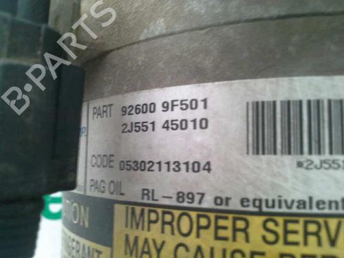 AC compressor NISSAN PRIMERA Hatchback (P12)  | BP113921M34 