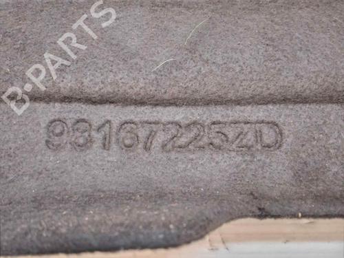 Rear parcel shelf PEUGEOT 2008 I (CU_) 1.6 BlueHDi 100 | BP32015718C85